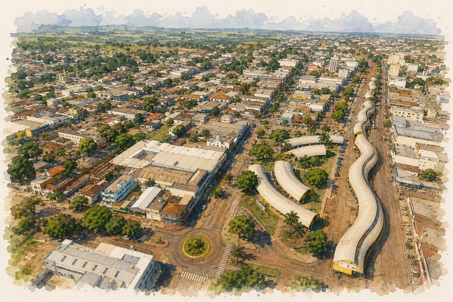 Uma cidade que nasce do encontro
