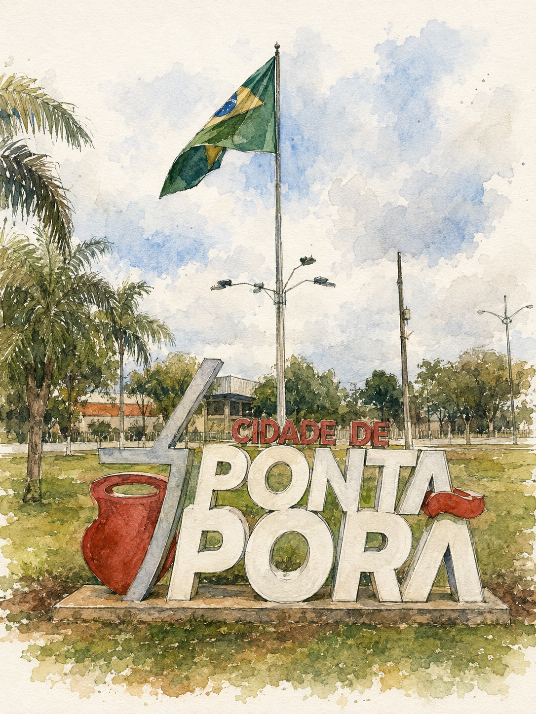 As mãos que moldaram a paisagem