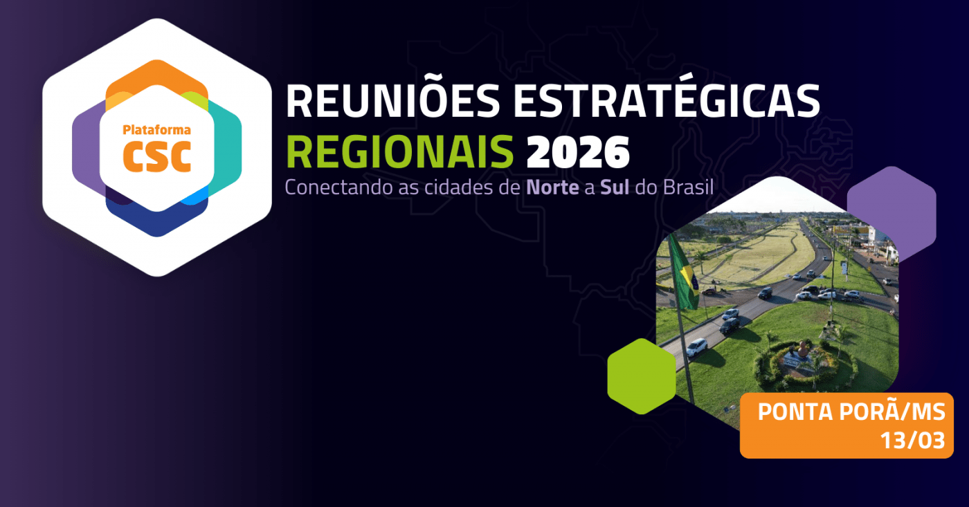 Ponta Porã será sede da Reunião Estratégica Regional da Plataforma Connected Smart Cities em 13 de março de 2026